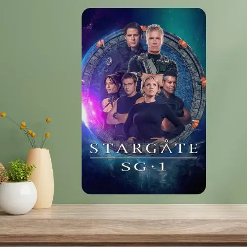 Stargate SG-1 Metal Poster Sign – Vintage Aluminum Wall Decor Metal Wall Sign Axl aluminum sign aluminum 20x30cm