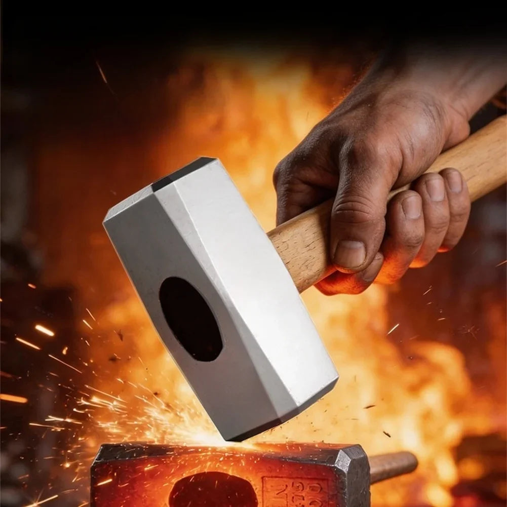 Heavy Duty Masonry Hammer – Chrome Vanadium Steel Wood Handle Masonry Hammer Axl