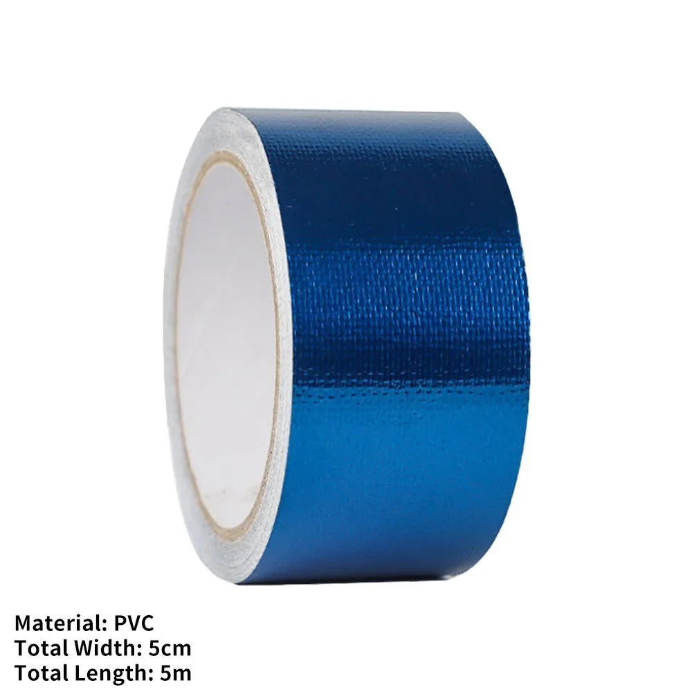 Waterproof Tarpaulin Repair Tape – Tarp & Awning Patch Tarpaulin Repair Tape Axl Blue 5CMx5M