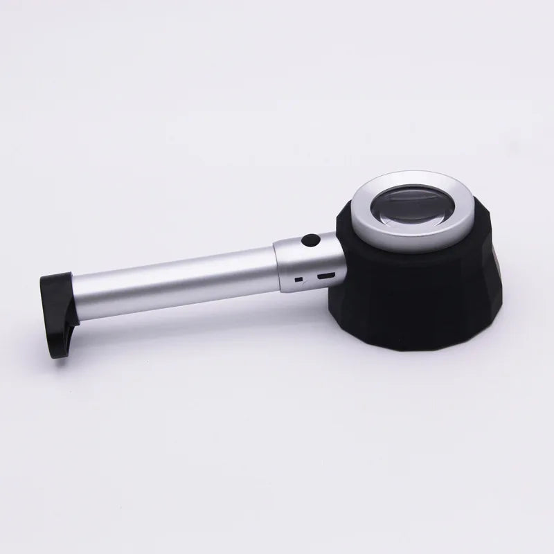 10x Rechargeable Handheld Magnifier with 3 LED Lights LED Handheld Magnifier Axl