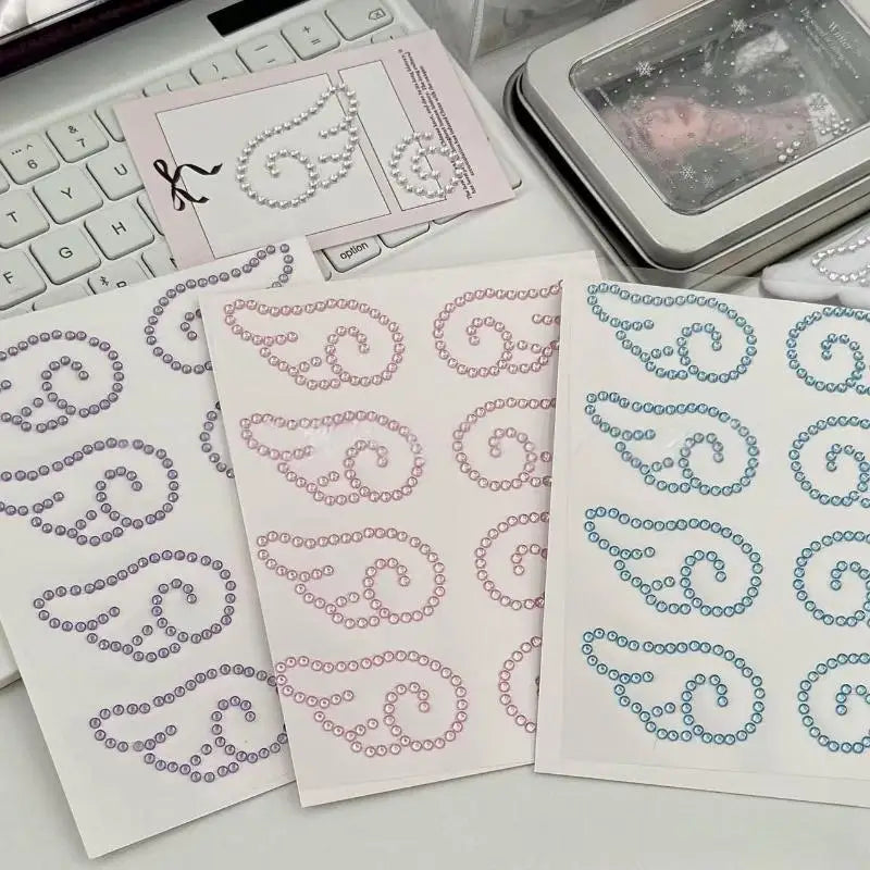3D Angel Wings Rhinestone Crystal Stickers – Self-Adhesive DIY Craft Rhinestone Stickers Axl