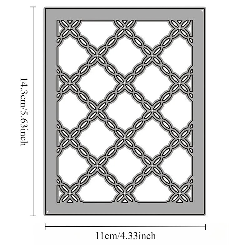 Skeleton Frame Metal Cutting Die – Scrapbook Paper Craft Die Metal Cutting Die Axl A