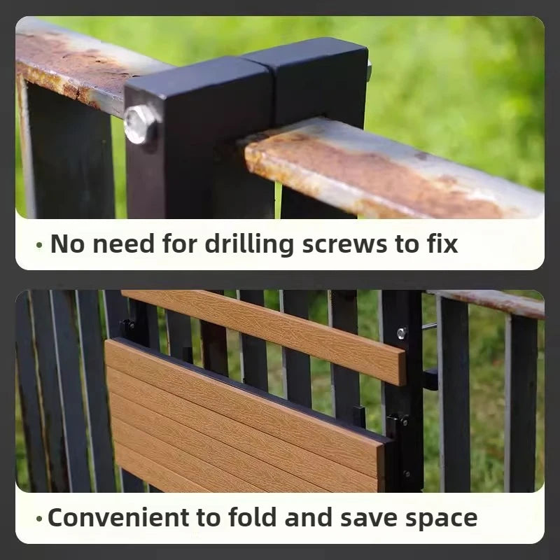 Wooden Folding Outdoor Table – Portable Modern Garden Desk Folding Outdoor Table Axl