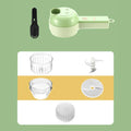 BALASHOV 4-in-1 Electric Food Chopper – Garlic Slicer & Grinder Electric Food Chopper Axl 1 Set