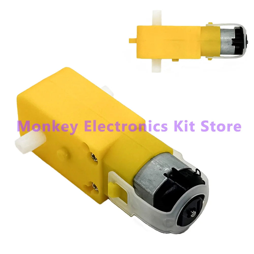 TT Motor 130 DC 3-12V Gear Motor – Smart Car Robot Chassis DC Gear Motor Axl