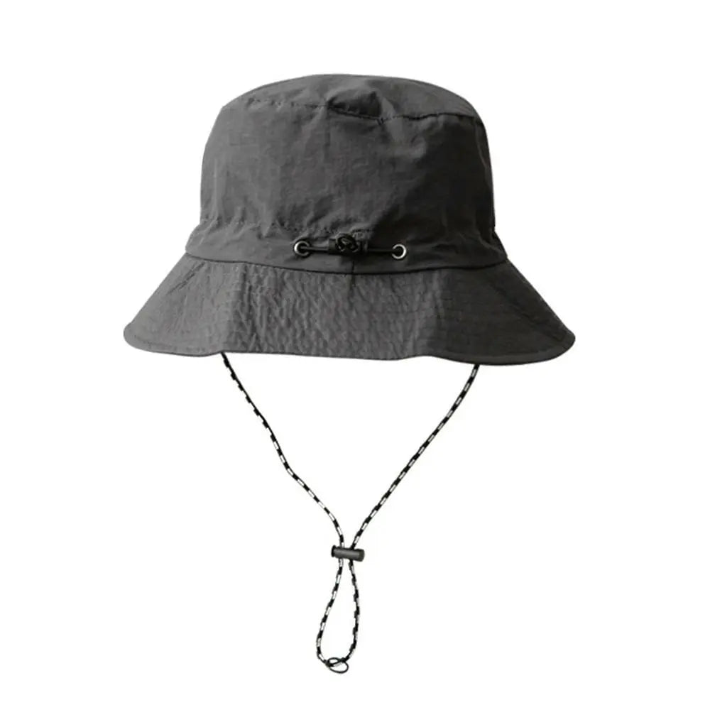 UV Waterproof Bucket Hat – Foldable Sun Hat with Storage Bag Bucket Hat Axl Grey
