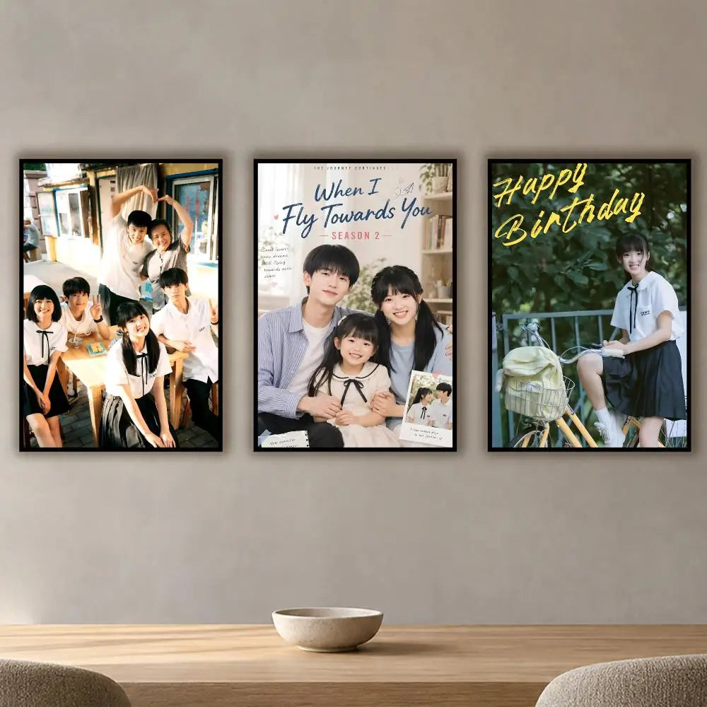 When I Fly Towards You HD Waterproof Wall Poster Sticker Wall Poster Sticker Axl
