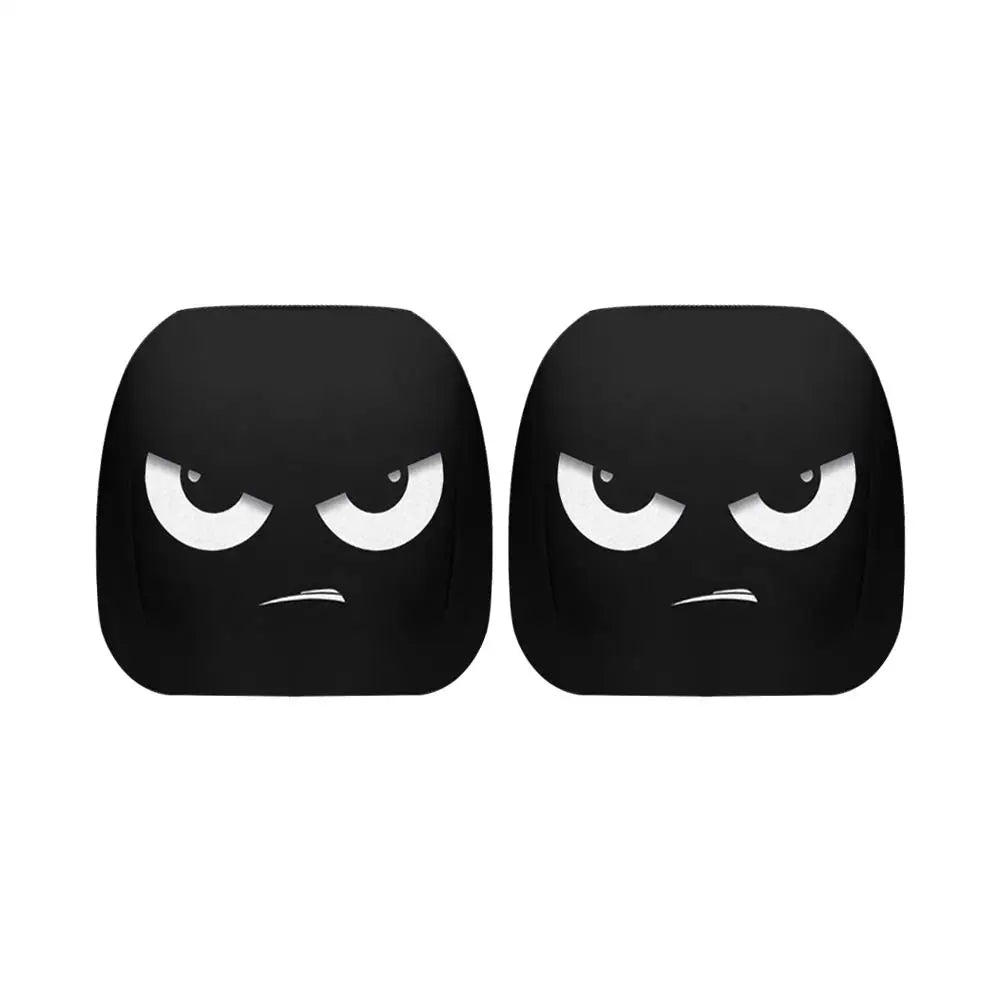 Cartoon Anime Car Headrest Covers – Universal Elastic Fit 2pc Car Headrest Covers Axl A 1 Pair