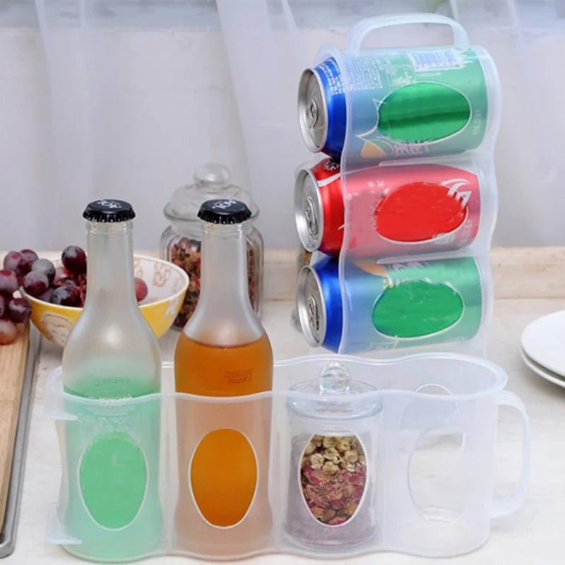 Fridge Can Organizer – Beer & Soda Drink Storage Rack Fridge Can Organizer Axl