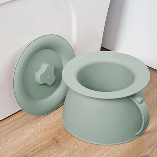 1.5L Portable Chamber Pot with Lid & Handle – Unisex Potty Portable Chamber Pot Axl