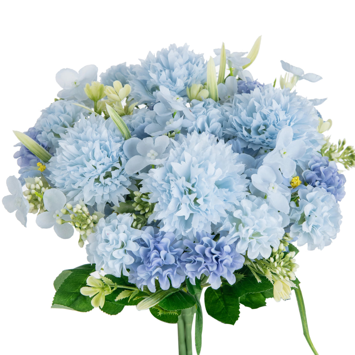 Silk Rose Artificial Bouquet – Wedding, Home & Garden Decor Artificial Flower Bouquet Axl color 6 3 pcs