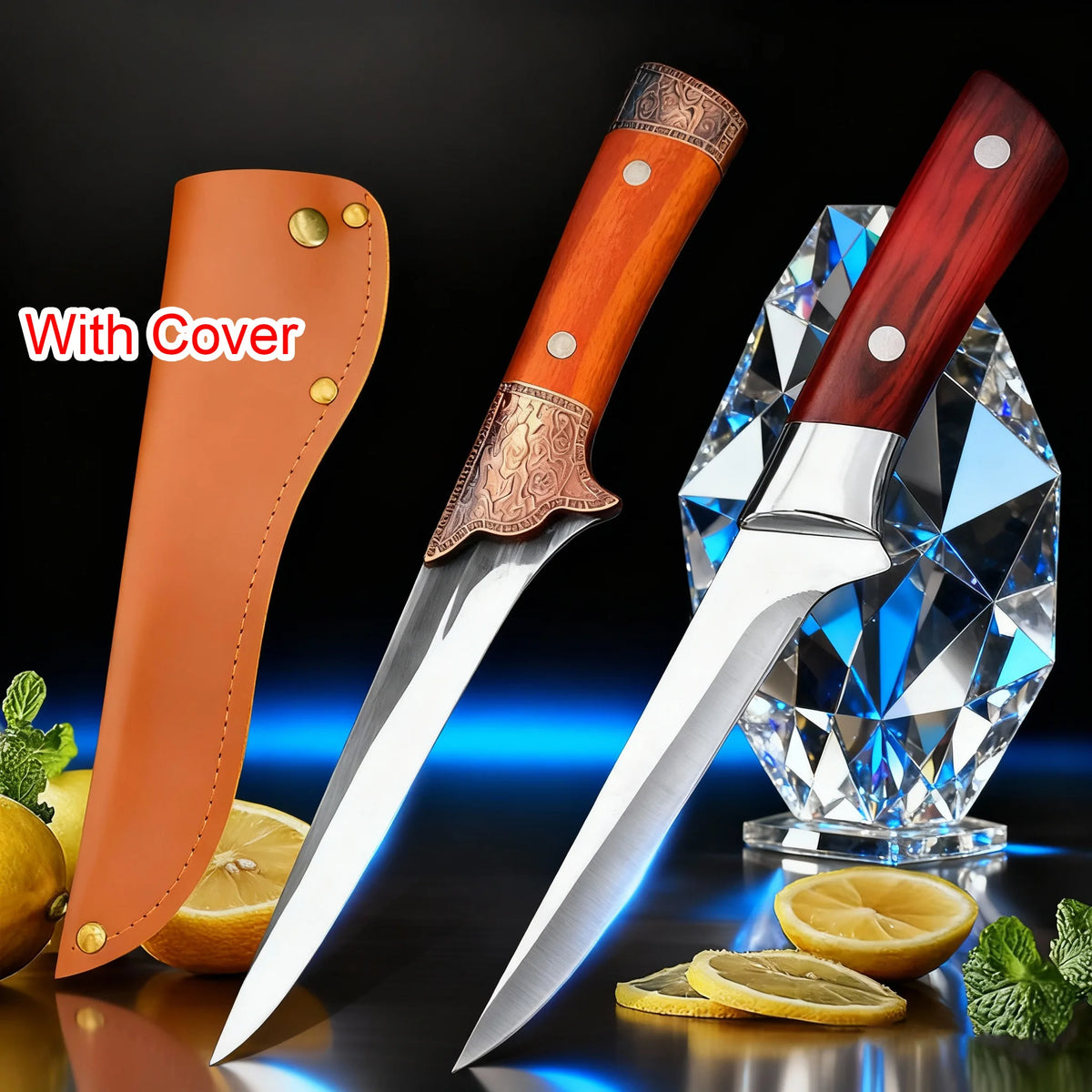 Stainless Steel Boning Knife – BBQ & Kitchen Meat Knife Boning Knife Axl
