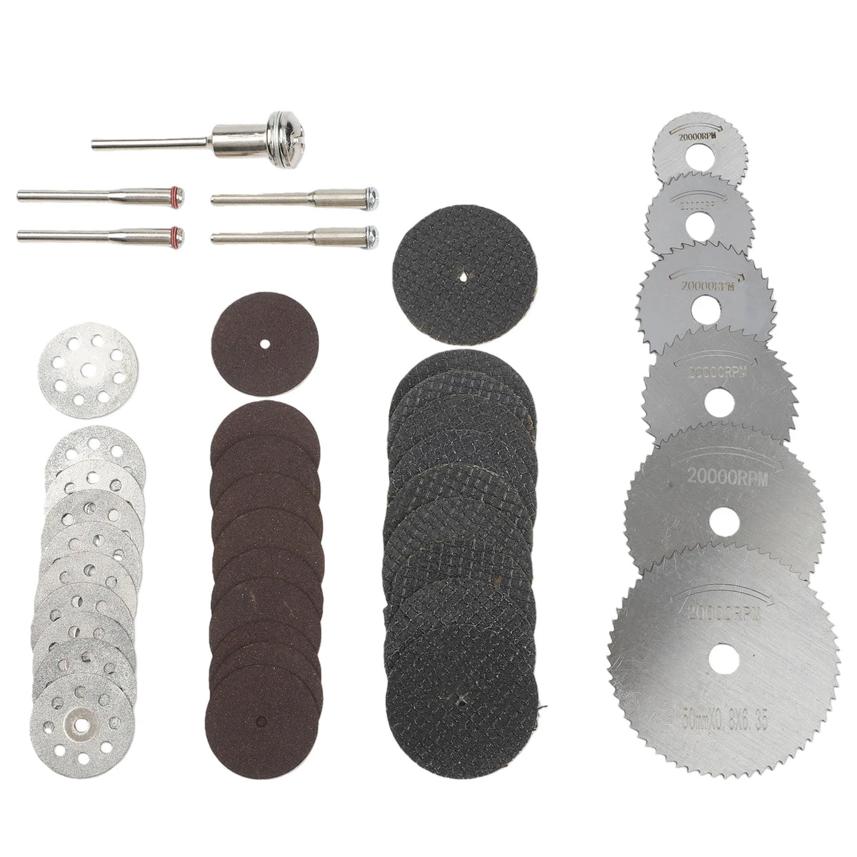 41-Pc HSS Circular Saw Blades & Cut-Off Wheels for Rotary Tools Rotary Cutting Set Axl China Mainland