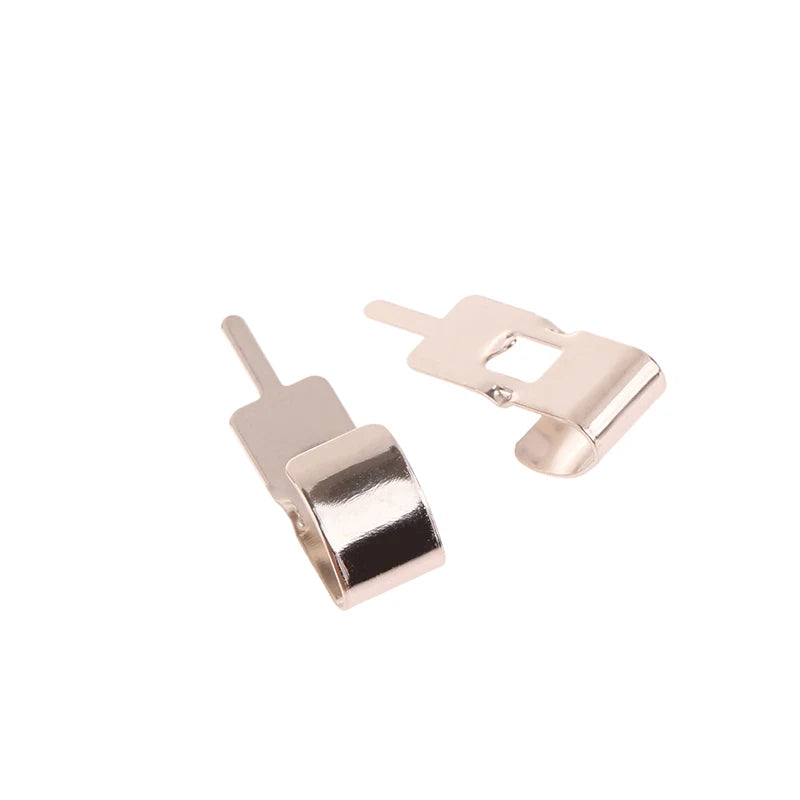 50 Pcs Spring Steel Battery Clips for 18650 Holder Contacts Battery Contact Clips Axl