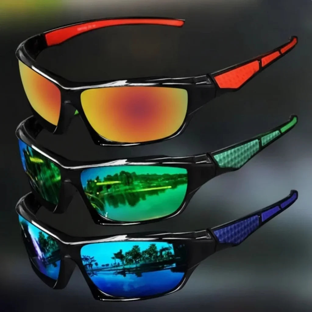 UV400 Round Sports Sunglasses – Unisex Cycling Eyewear Sports Sunglasses Axl