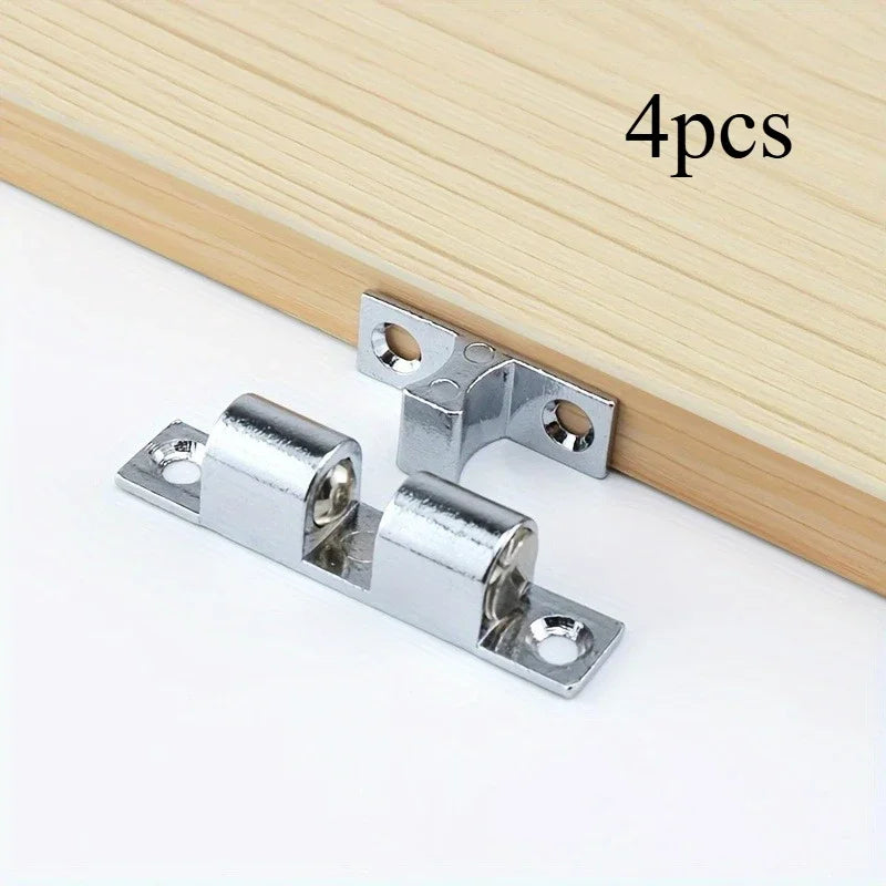 4-Pack Steel Ball Bead Lock – Card Type Door Positioning Buckle Door Bead Lock Axl