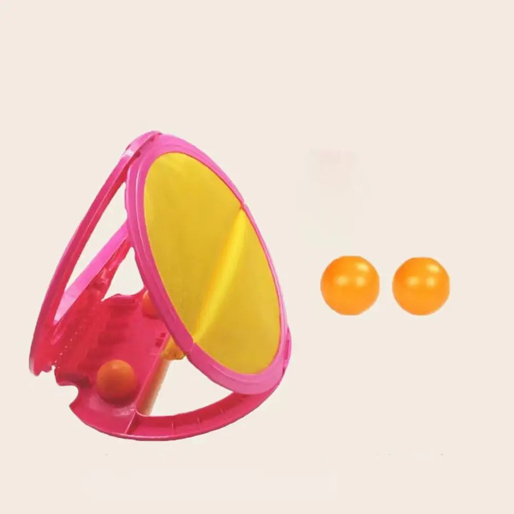 Outdoor Toss & Catch Ball Racket Set – Family Game Toy Outdoor Catch Game Axl Red