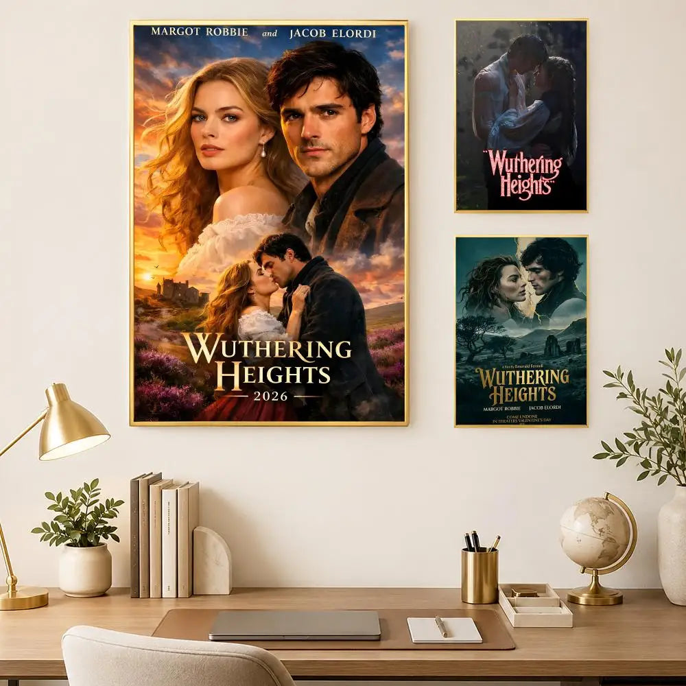 Wuthering Heights Self-Stick HD Wall Art Poster – Waterproof Wall Art Poster Axl