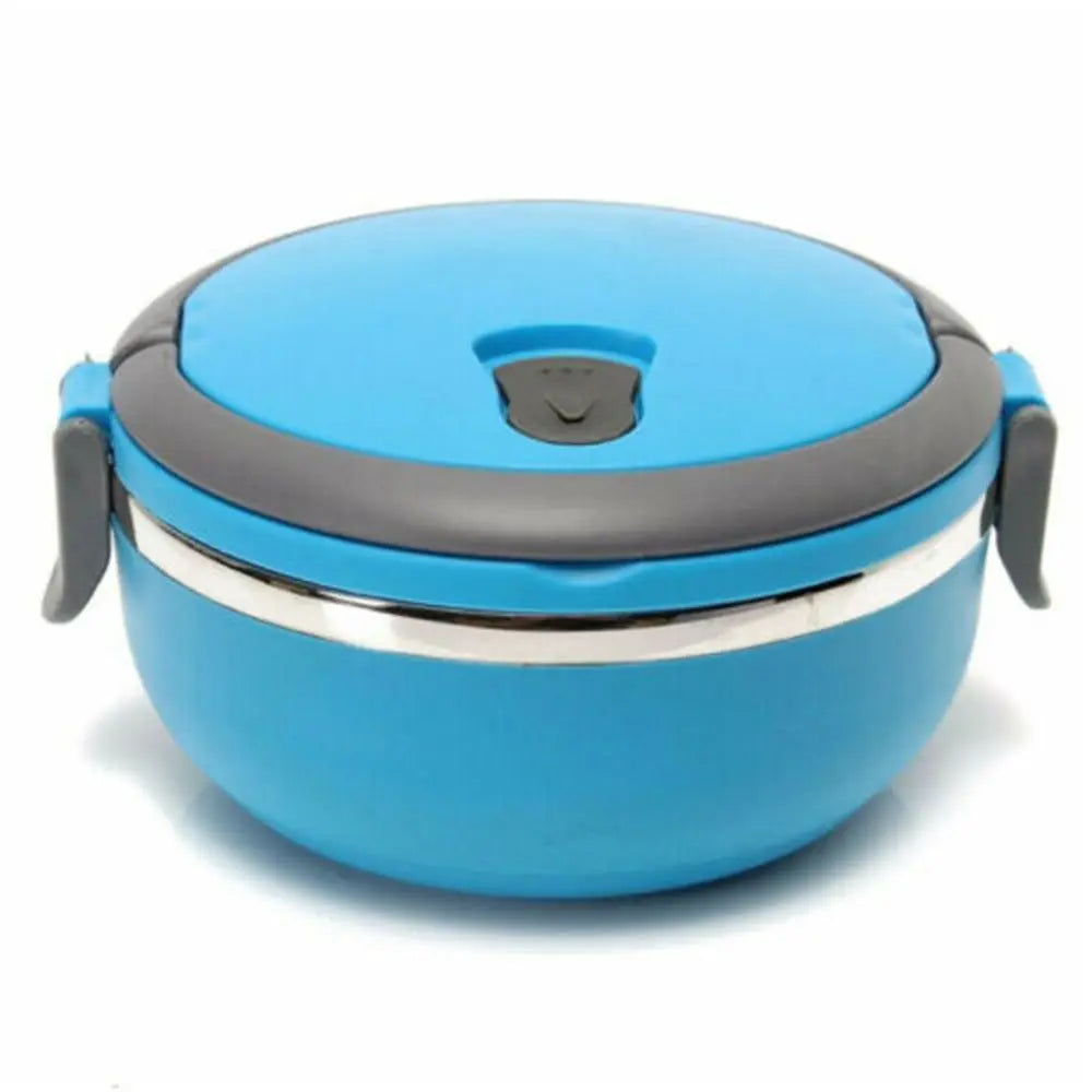 Vacuum Insulated Stainless Steel Thermos Lunch Box Food Flask Thermos Lunch Box Axl blue-650ml
