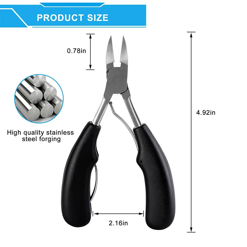 Professional Toenail Clipper Set – Thick & Ingrown Nails Toenail Clipper Set Axl