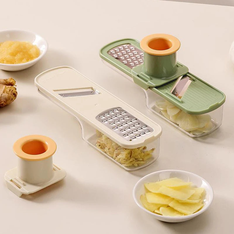 3-in-1 Mini Garlic Chopper Press Grinder | Kitchen Food Processor Garlic Chopper Grinder Axl