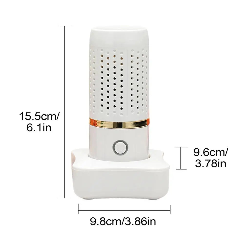 Cordless USB Fruit & Vegetable Cleaner – Portable Food Purifier Food Cleaner Device Axl White