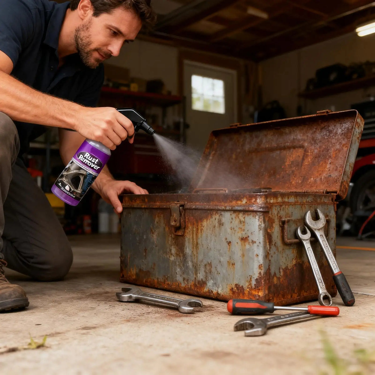 Rust Remover Spray 100ml – Car, Wheel, Chassis & Marine Rust Remover Spray Axl