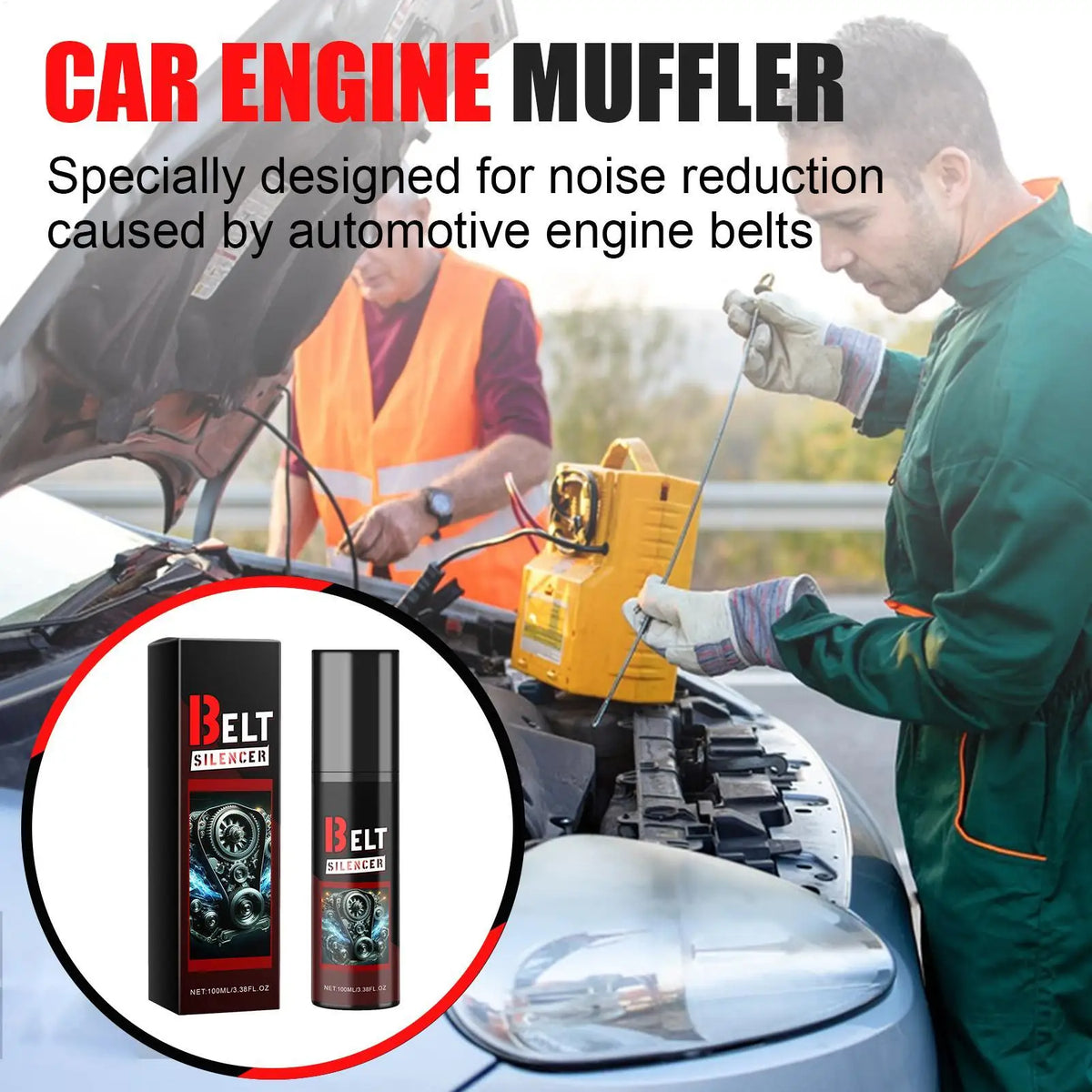 Automotive Belt Dressing Spray 100ml – Engine Belt Silencer Belt Dressing Spray Axl