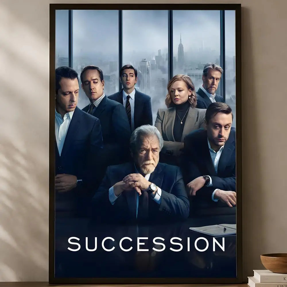 Succession TV Show Self-Stick Wall Art Poster – HD Waterproof Wall Art Poster Axl White06 30X40cmNoframe