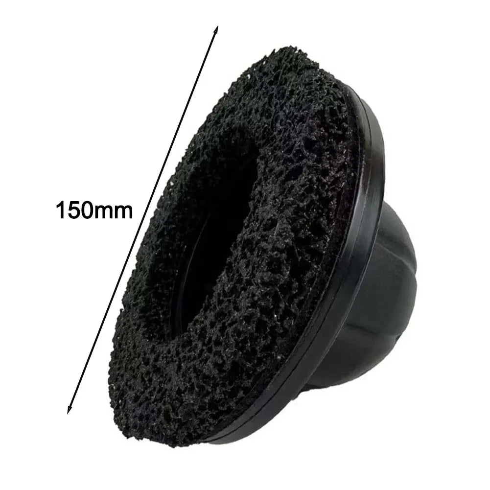 150mm Car Wheel Hub Grinding & Rust Cleaning Disc Tool Wheel Hub Grinder Axl black China Mainland