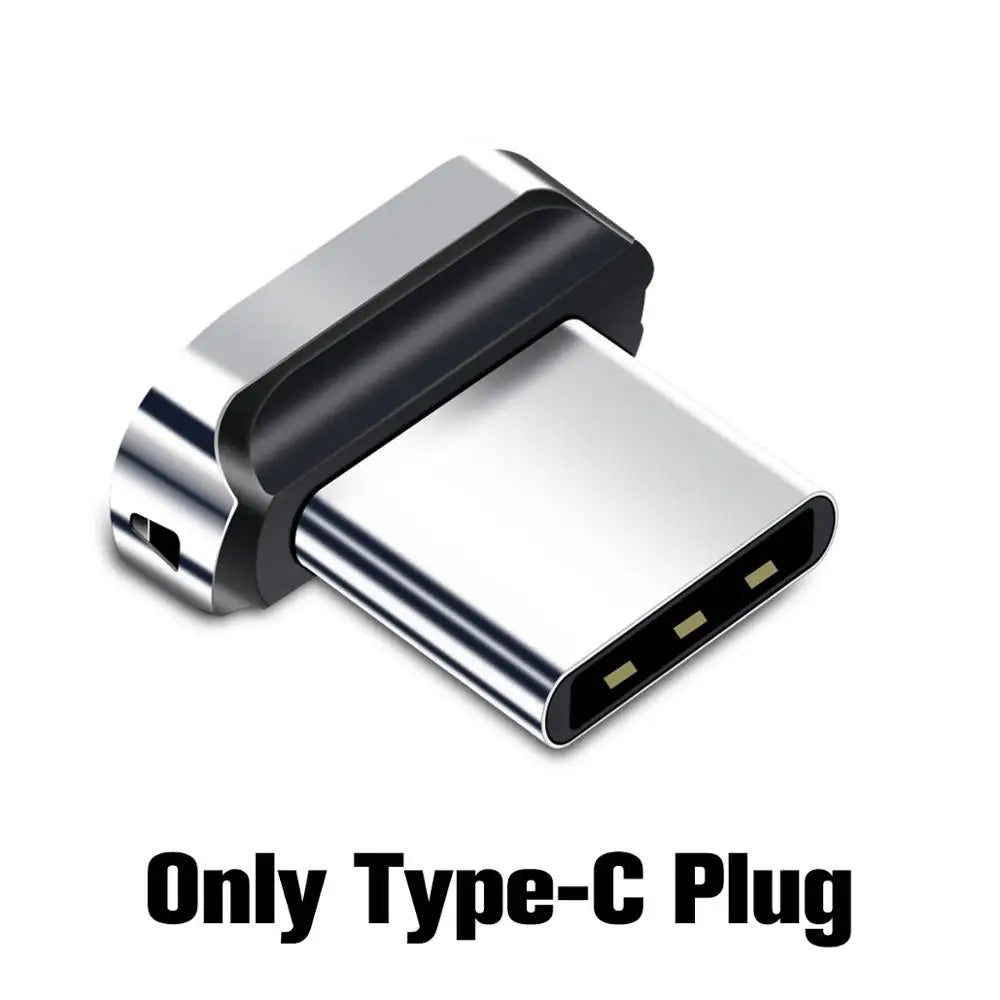 GUUGEI Magnetic USB-C & Micro USB Charging Cable for Android Magnetic Charging Cable Axl 1pcs type c plug 2M
