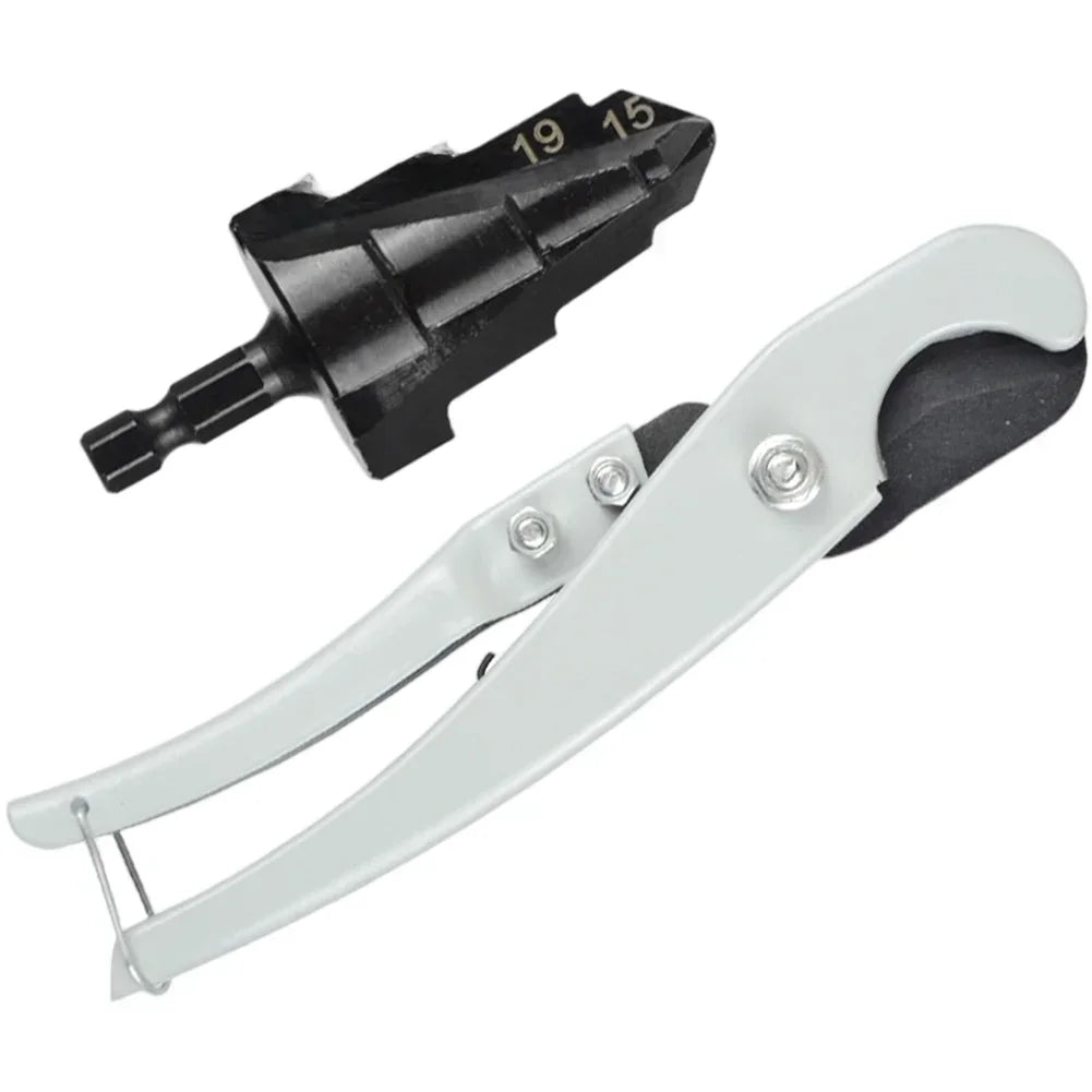 PPR Step Drill Bit & Scissors Set – Hex Shank Pipe Reamer Step Drill Bit Set Axl 1 set China Mainland