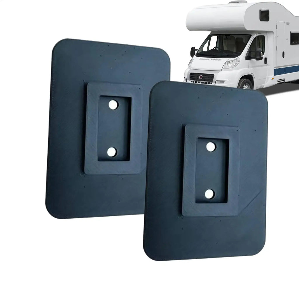 RV Awning Support Footplates for Soft Ground – 2 Pack RV Awning Accessory Axl