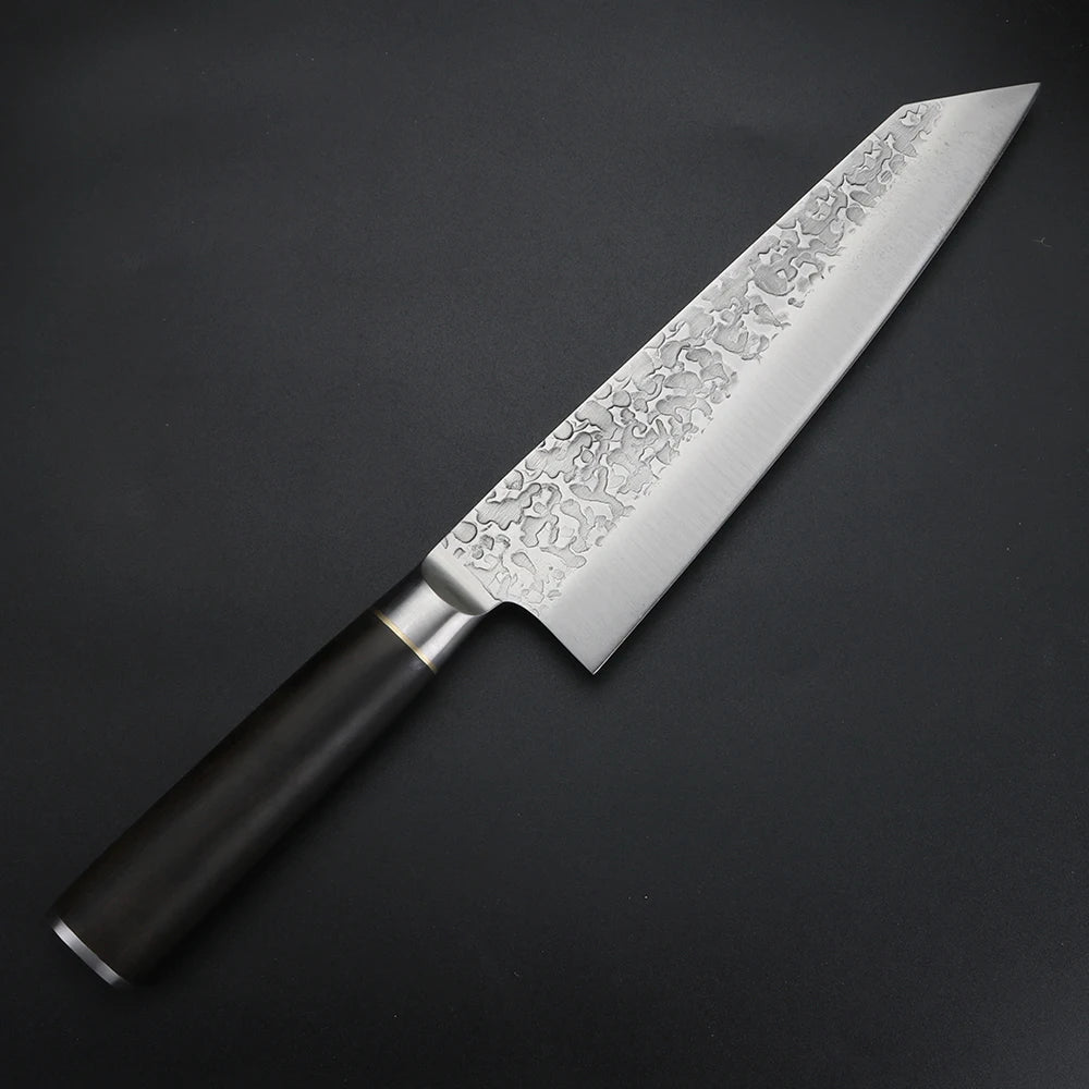 XUAN FENG Hand Forged 9CR18 Chef Knife – Wood Handle Chef Knife Axl