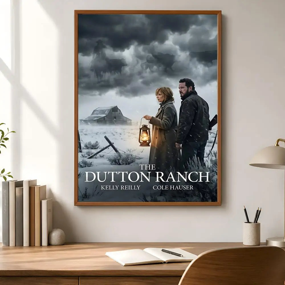 Dutton Ranch Wall Poster – Self-Adhesive HD Waterproof Art Print Wall Art Poster Axl