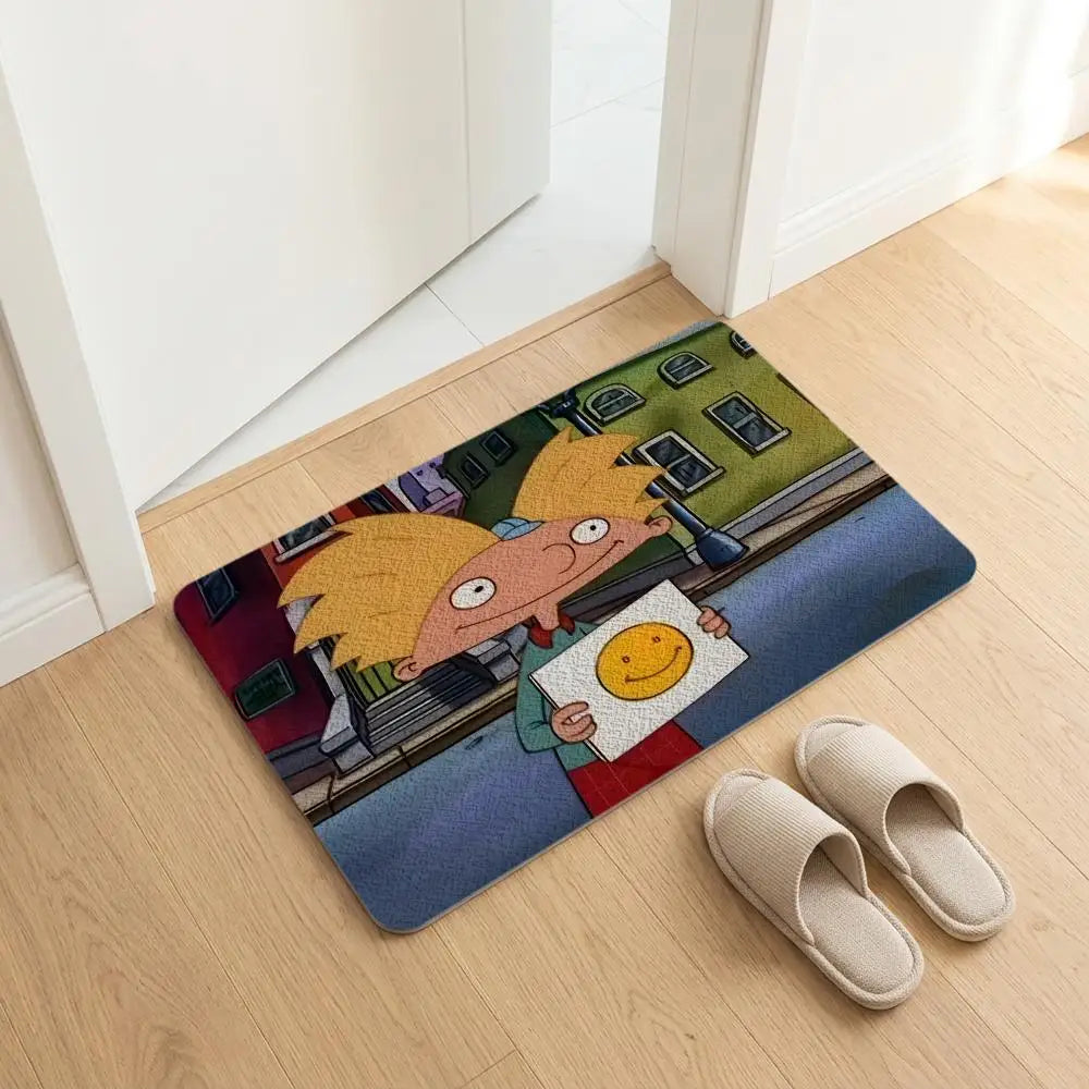 Hey Arnold Diatomite Bath Mat – Anti-Slip, Quick Dry Floor Mat Diatomite Bath Mat Axl White4 50x80cm