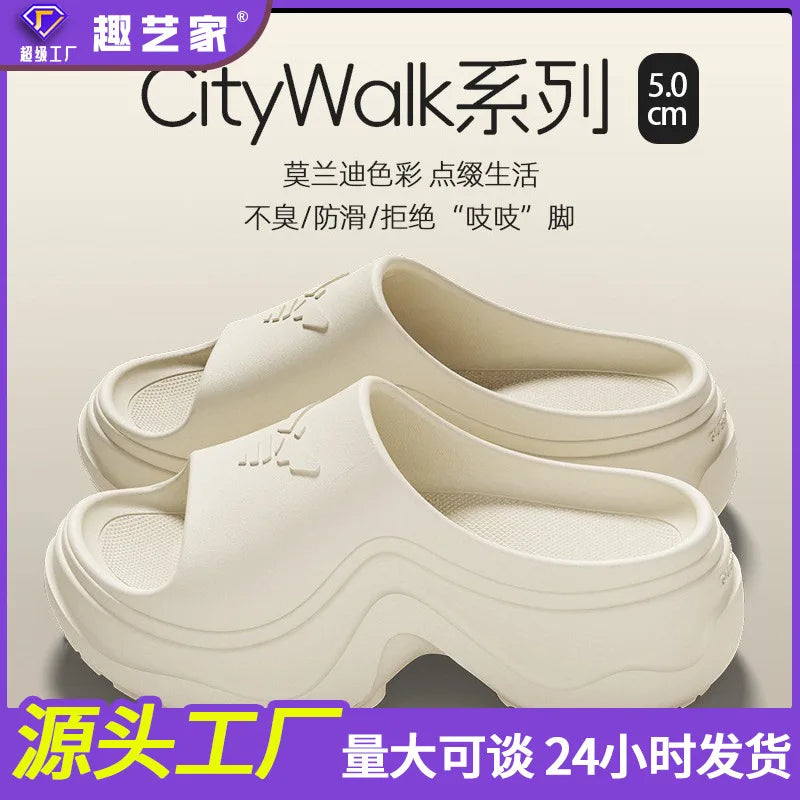 Women's Platform EVA Slippers – Non-Slip Slides & Beach Shoes Platform Slide Slippers Axl