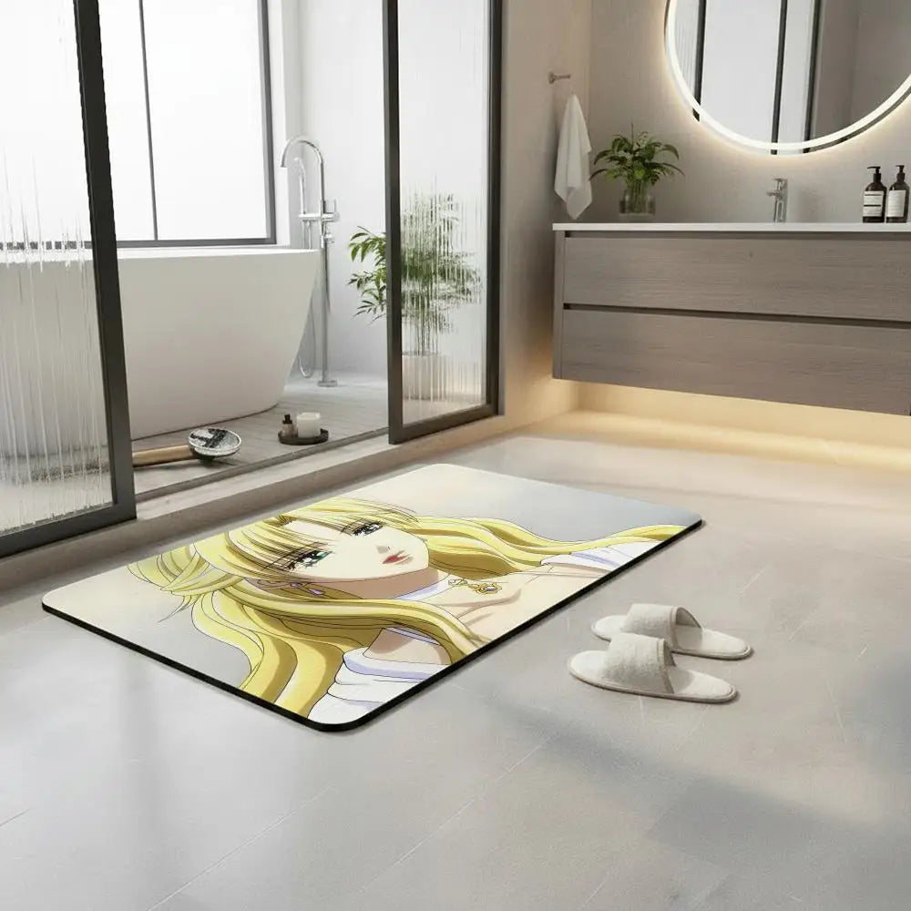 Diatomite Bath Mat – Quick Dry, Absorbent, Non-Slip Floor Mat Diatomite Bath Mat Axl