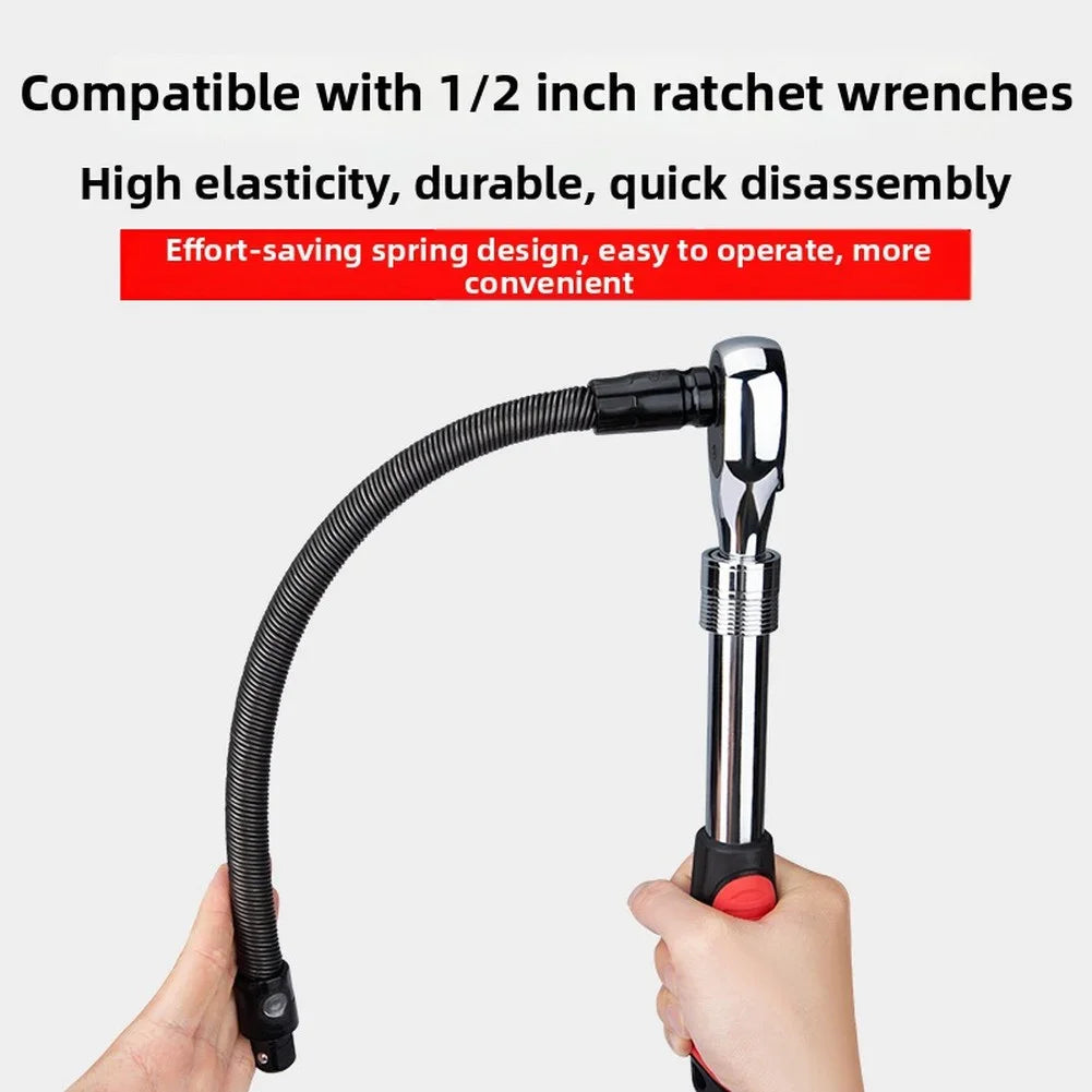 Flexible Socket Extension Bar with Air Joint – 10 & 14 Inch Socket Extension Bar Axl