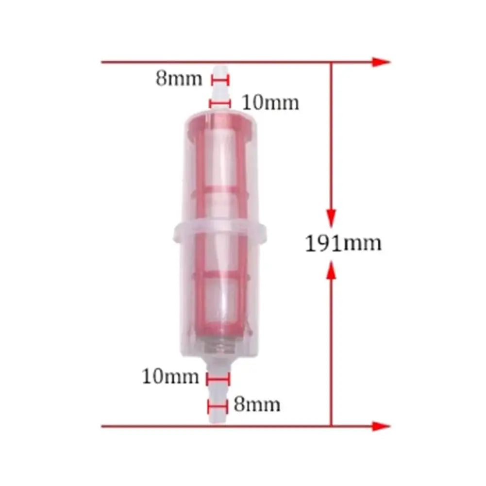Universal Inline Diesel Fuel Filter 8mm–10mm Hose | 1/2/3 Pack Inline Fuel Filter Axl