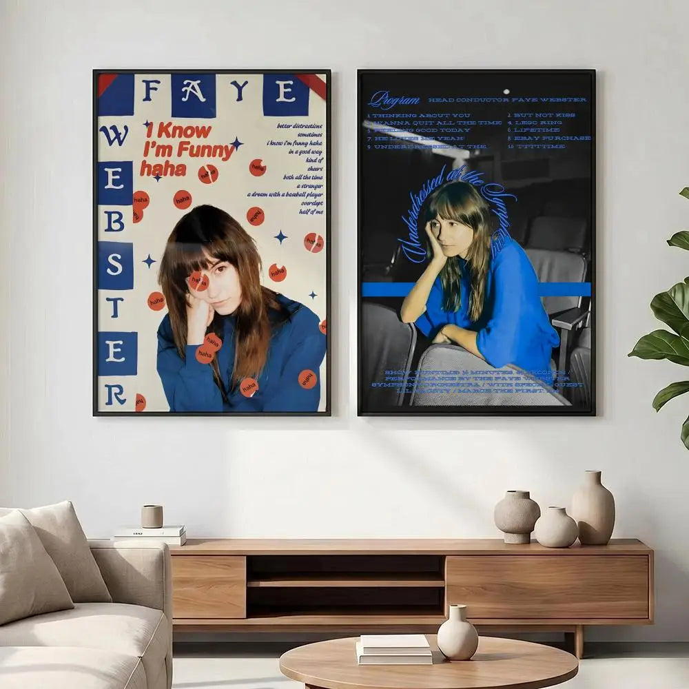 Faye Webster HD Art Poster – Aesthetic Modern Wall Decor Wall Art Poster Axl