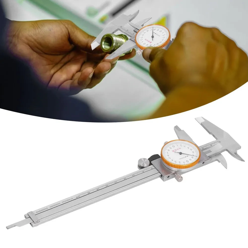 Dual Scale Vernier Caliper 0–150mm | Stainless Steel DIY Tool Vernier Caliper Axl China Mainland