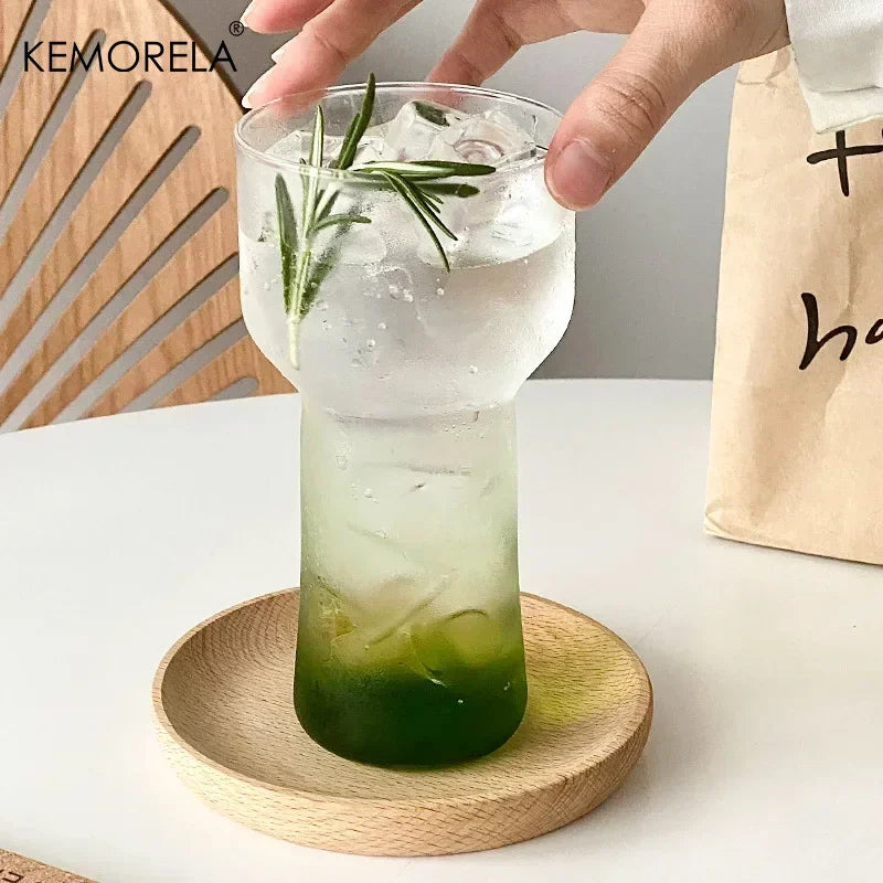 KEMORELA Borosilicate Glass Cup 400/500ml – Hot & Cold Drinks Borosilicate Drinking Glass Axl