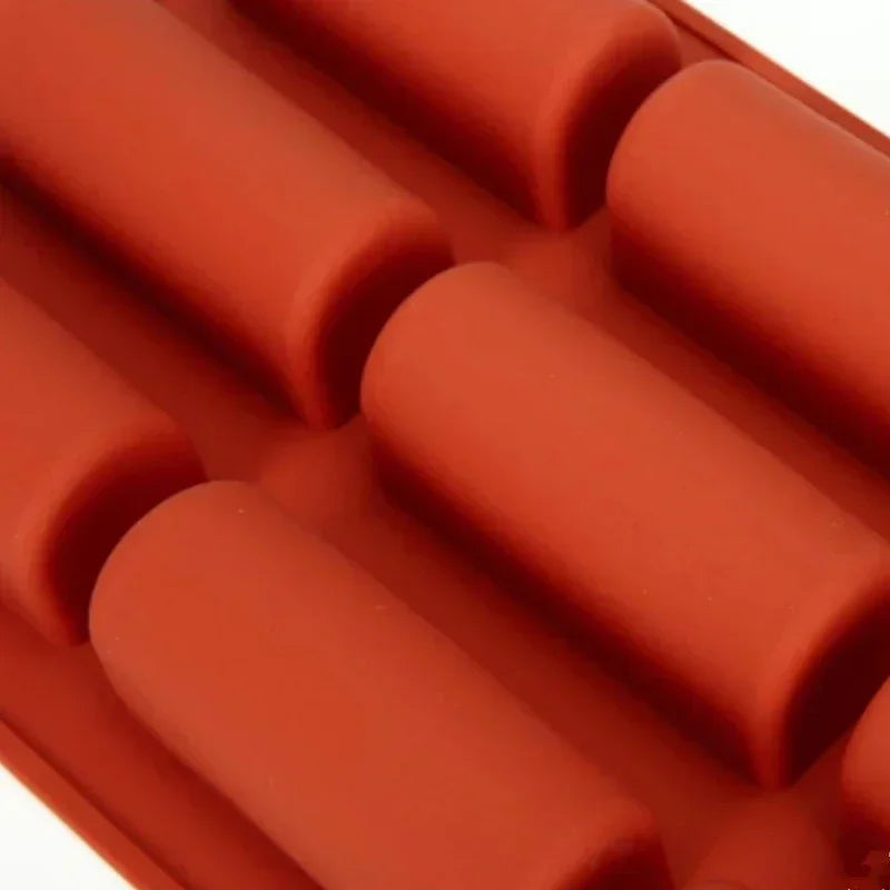 9-Cavity Silicone Long Bar Mold – Chocolate, Mousse & Cake Silicone Baking Mold Axl