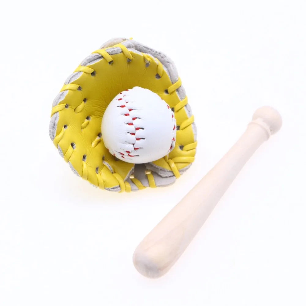 1/6 & 1/12 Miniature Baseball Kit – DIY Dollhouse Accessories Dollhouse Accessories Axl Yellow