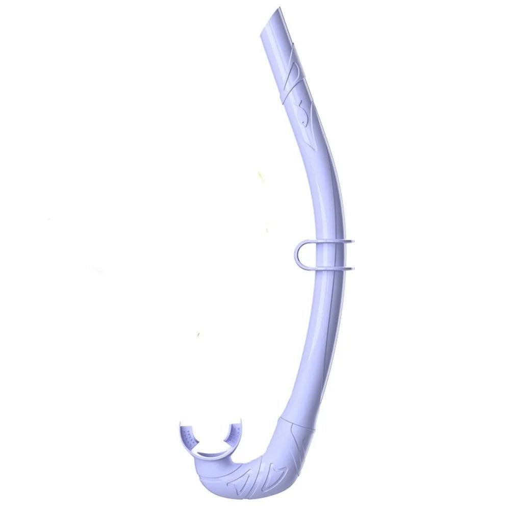 Soft Silicone Diving Snorkel – Arc-Bite Freediving Snorkel Diving Snorkel Axl Purple