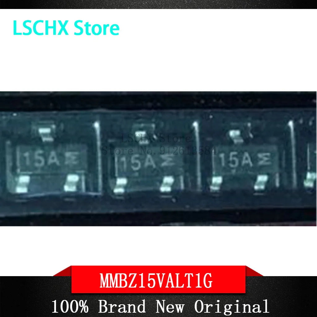 50pcs SOT-23 Zener Diodes MMBZ12V–MMBZ33V SMD Pack Zener Diode Pack Axl MMBZ12VALT1G