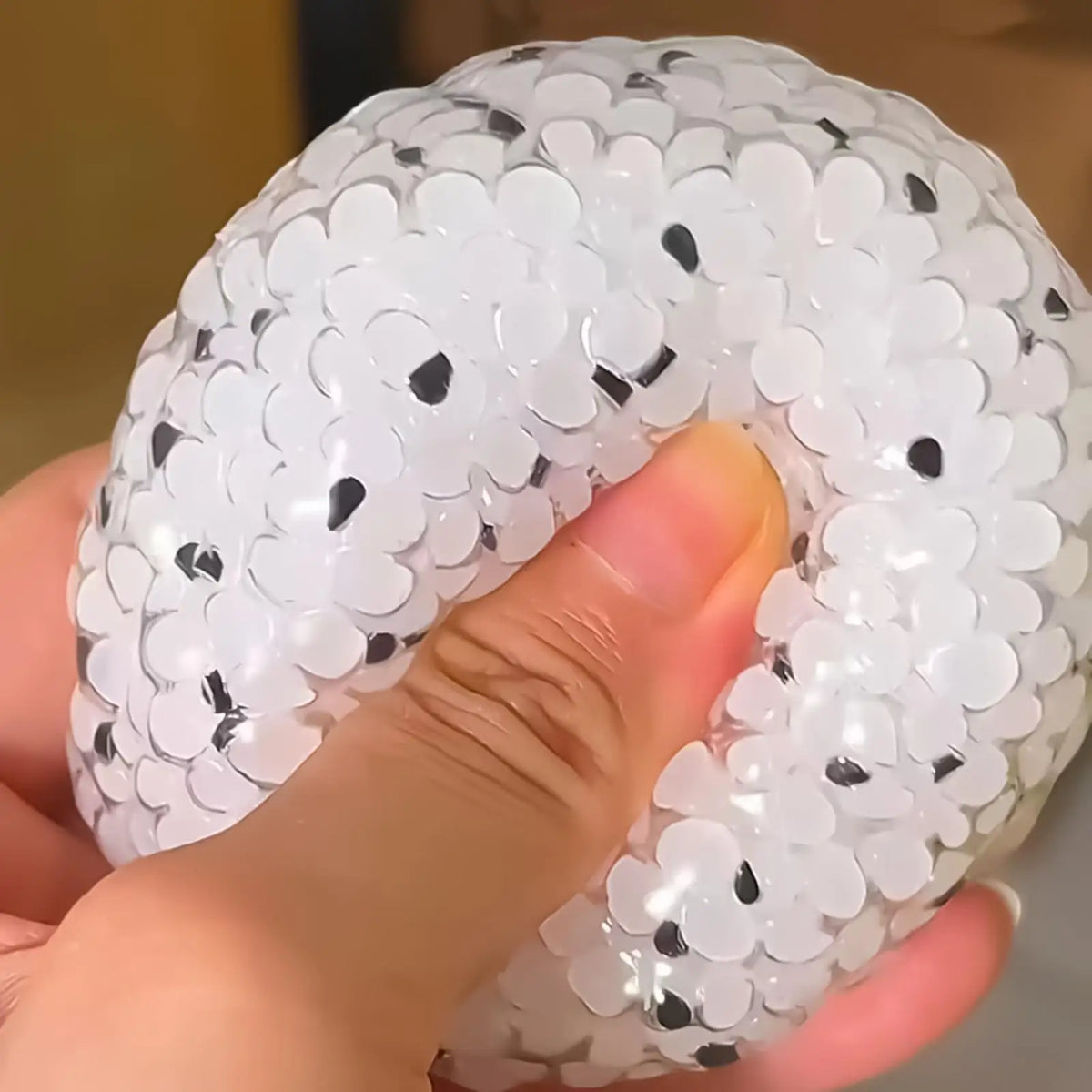 Sensory Fidget Squeeze Ball – Rice Ball Slow Rise Calming Toy Sensory Fidget Toy Axl