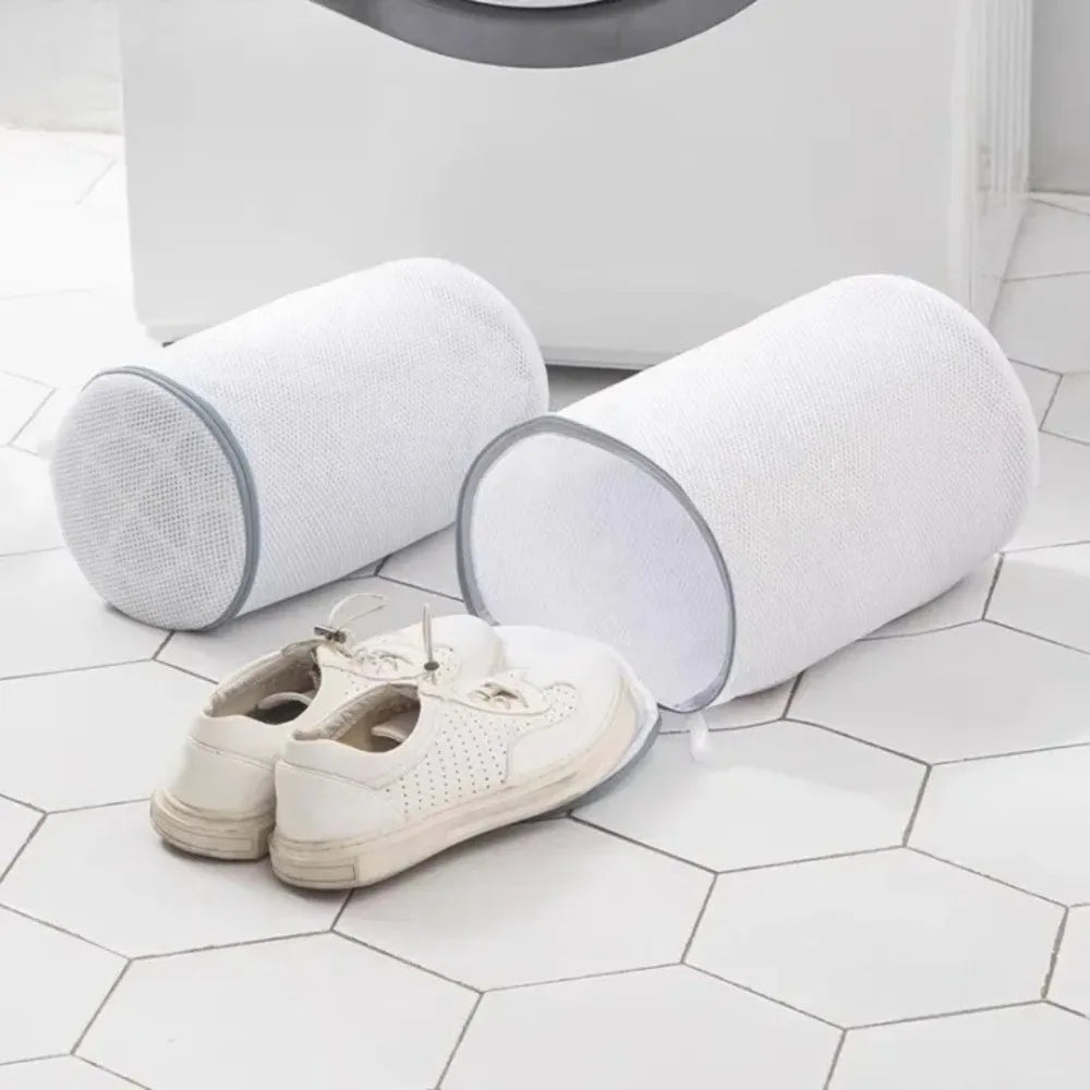 Mesh Shoe Laundry Bag – Zipper Polyester Wash Bag for Sneakers Mesh Laundry Bag Axl