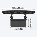 Car GPS Sun Shade – Anti-Glare Dashboard Screen Cover Dashboard Sun Shade Axl Black